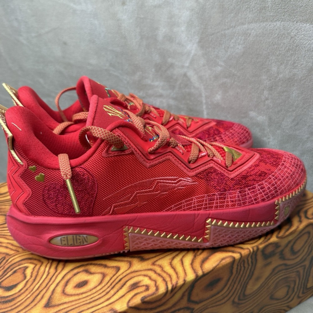 ANTA KAI 2 KYRIE IRVING Size 11 Mothers Day Red Authentic‎ OG Sneaker Room Box